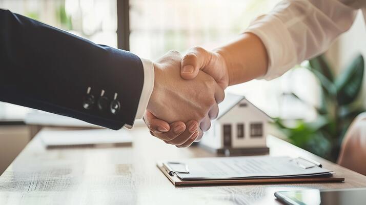 realtor-and-buyer-shaking-hands-successful-real-estate-transaction-photo